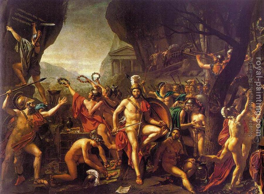 Jacques-Louis David : Leonidas at Thermopylae